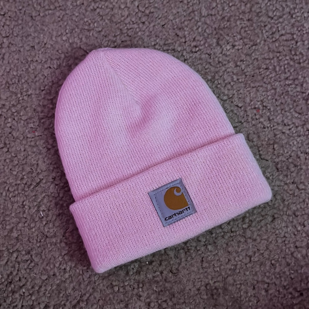 CARHARTT baby pink beanie
